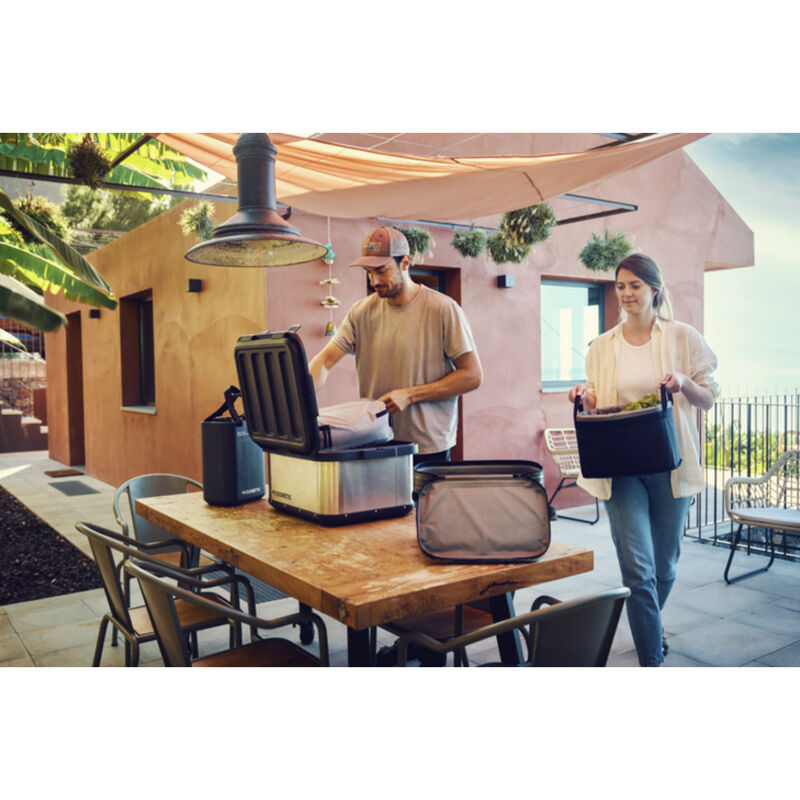 Dometic GO Soft 20L Portable Gear/Cooler Storage - Ash image number 2