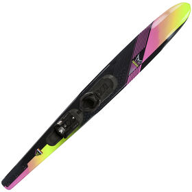 HO Women's Freeride Slalom Waterski With Free-Max Binding And Rear Toe Plate