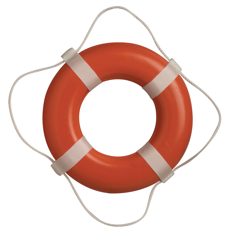 Life Ring USCG Approved, White (24") image number 1