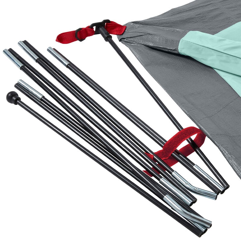 Coleman Skydome 6-Person Watercolor Series Camping Tent image number 4