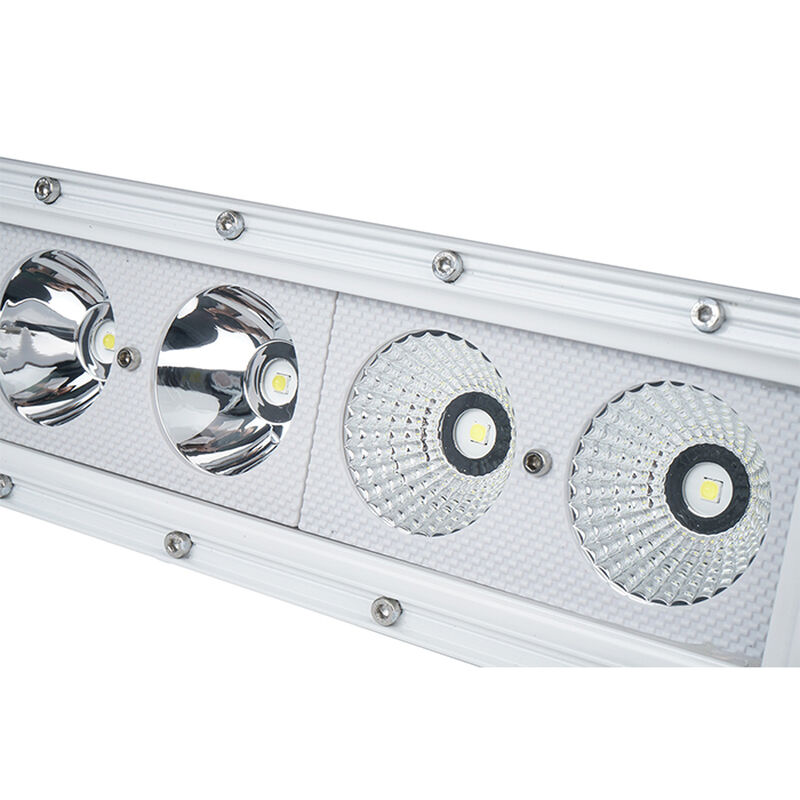 New - 18.5inch Marine Grade Single Row Straight Light Bar with 80-Watt 8  x 10W High Intensity OSRAM LEDs image number 4