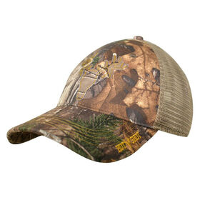 HOT SHOT Men's Adjustable Camo Mesh-Back Cap