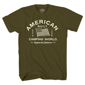 Camping World American Built Printed 100% Cotton Tee