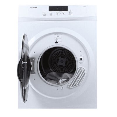 Pinnacle Appliances 3.5 ct.ft Front Load Dryer, White