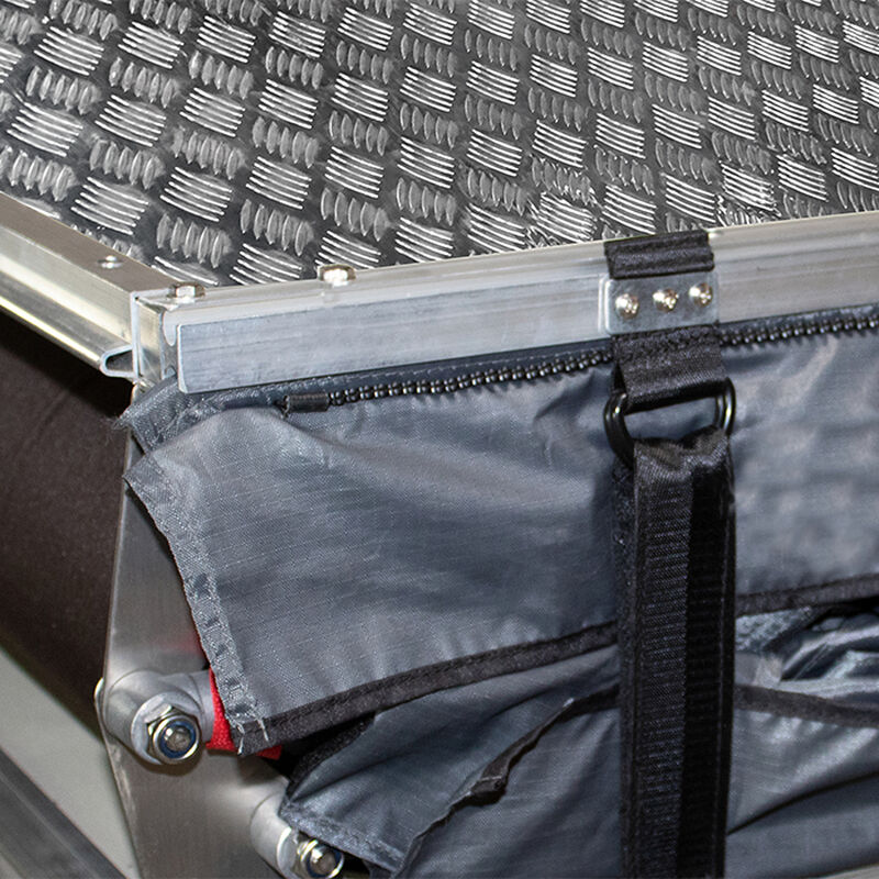 Nomadic 4 Extended Roof Top Tent, Dark Gray and Green image number 6