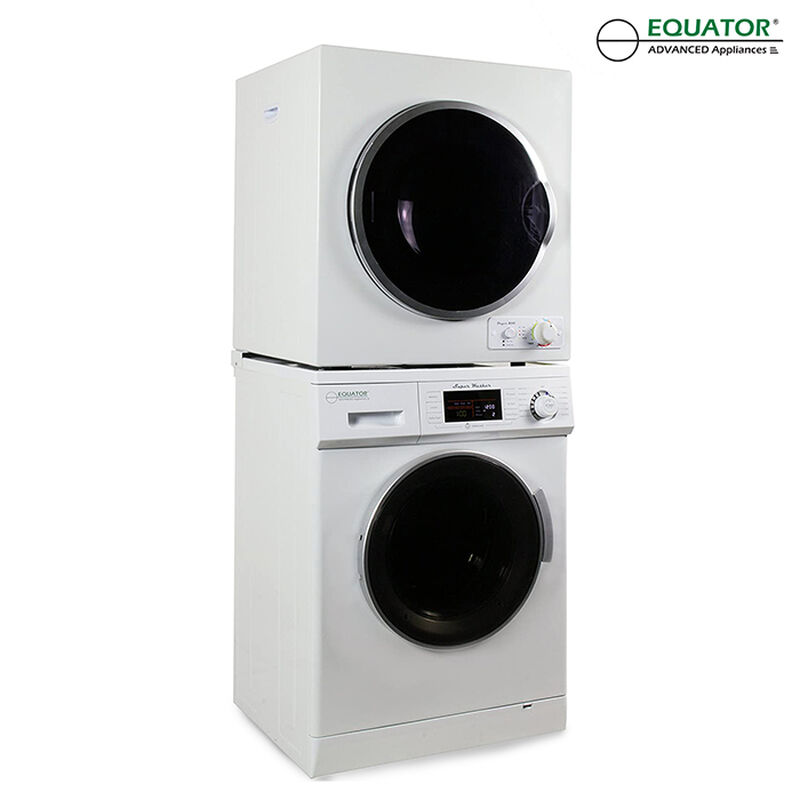 Equator Compact Stackable Washer and Dryer with Quiet, Winterize, and Auto-Dry Features, EW 824 N ED 850 image number 2