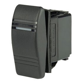 BEP SPDT Contura Switch, On/Off/(On), 1 LED