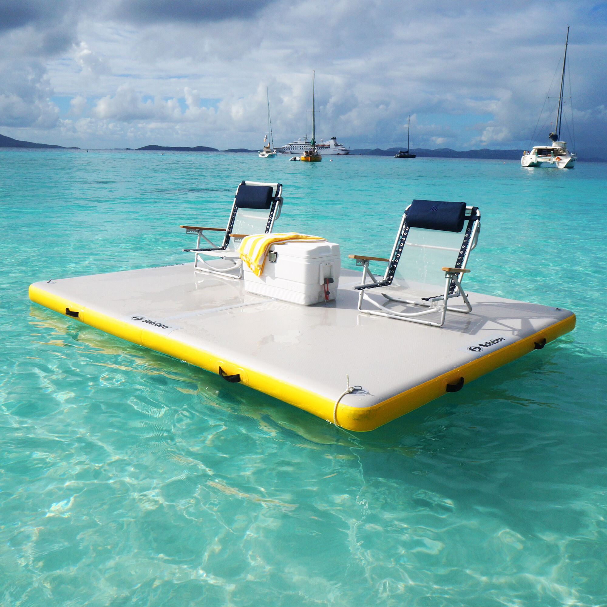 floating boat mat