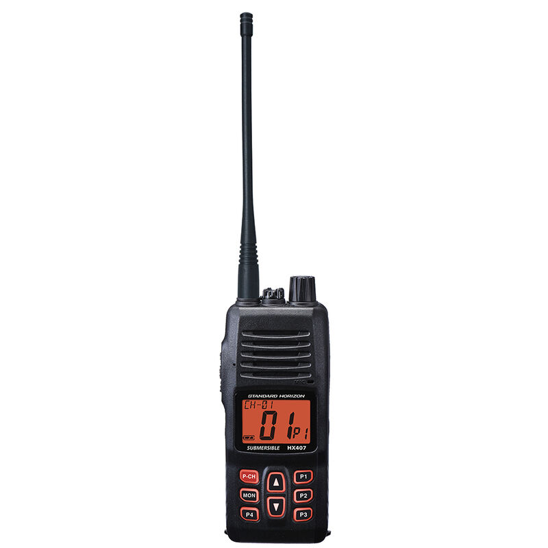 Standard Horizon HX407 Commercial Grade Handheld UHF Transceiver - 400-430MHz image number 1