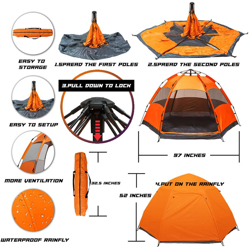 GlareWheel Instant Pop-Up Tent image number 8