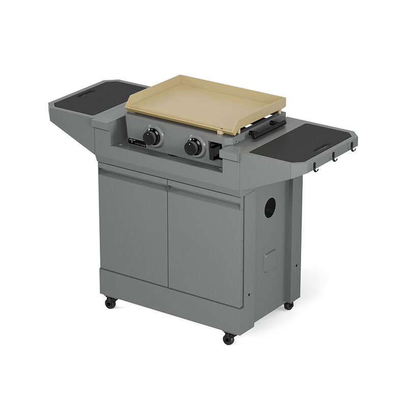 TYTUS Emberwood Gas Griddle with Grill/Prep Cart and Cover image number 12