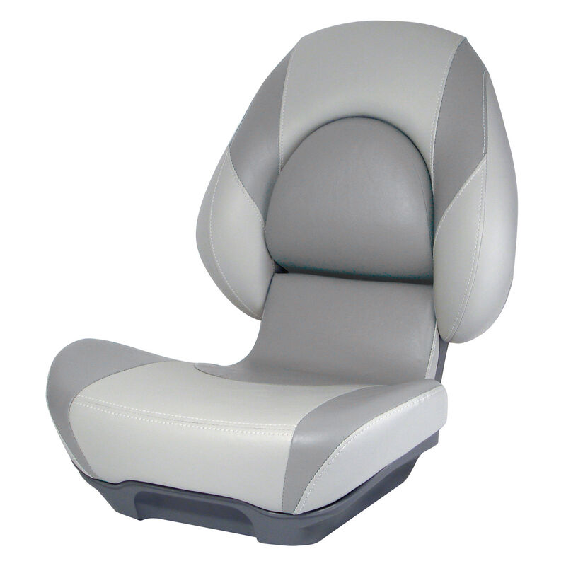 Attwood Standard Centric II Folding Boat Seat, Gray Base image number 2
