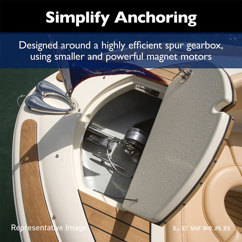 Lewmar Pro Sport 550 12V, 1/4" Gypsy image number 5