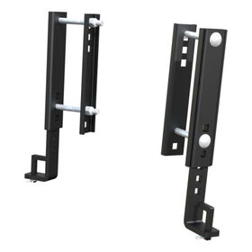CURT Replacement TruTrack 8" Adjustable Support Brackets, 2-Pack