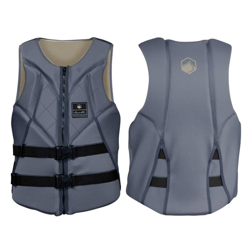 Liquid Force Men's Axis Heritage CGA Life Vest, Steel Gray M image number 2