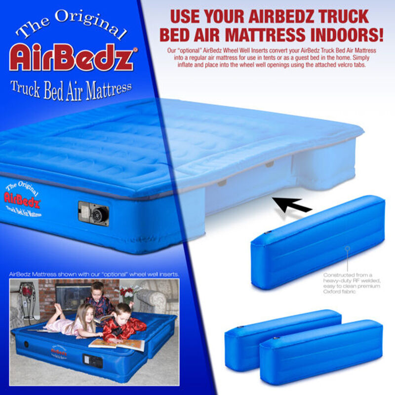 Pittman Outdoors AirBedz Original Full-Size Truck Bed Air Mattress with Built-In Air Pump, Blue image number 4