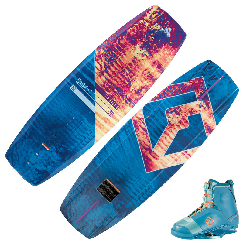 Connelly Wild Child Wakeboard With Ember Bindings image number 1