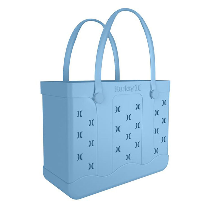 Hurley Large Beach Tote Bag - 19" | Light Blue image number 1