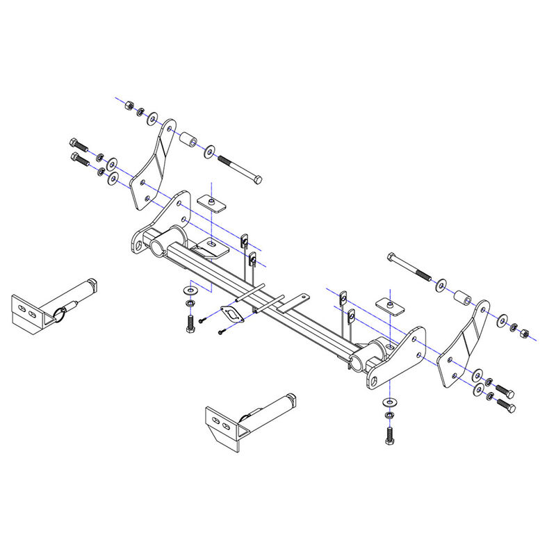 Roadmaster CBS Baseplate Kit&mdash;2010-2018 Jeep Wrangler (521448-4) image number 2
