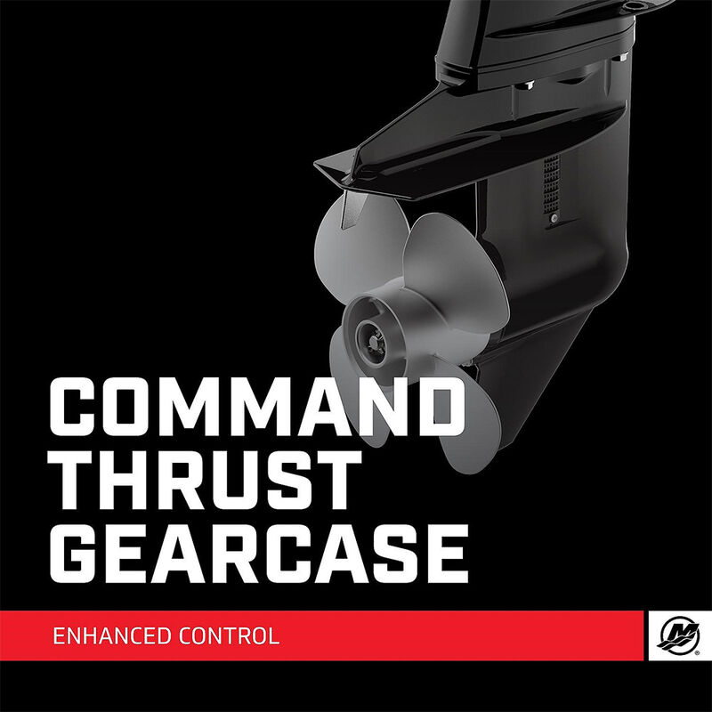 Mercury 9.9hp EFI Tiller Four-Stroke Command Thrust Outboard Motor, Manual Start, 25" Shaft image number 5
