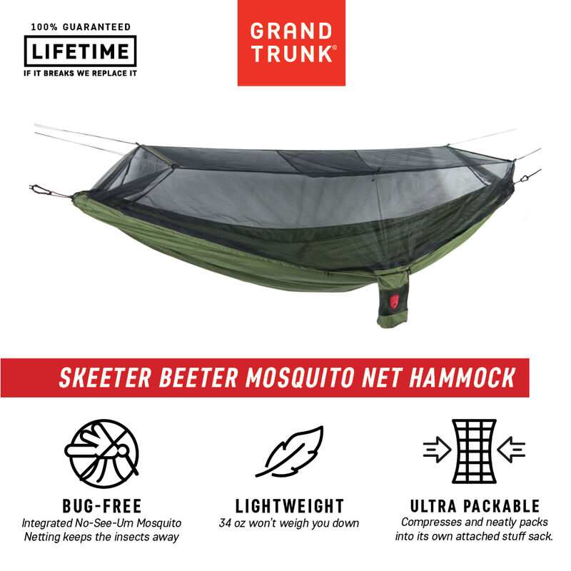 Grand Trunk Skeeter Beeter XT Mosquito Net Hammock image number 2