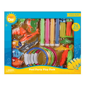 Splash Buddies 26-Piece Pool Diving Set