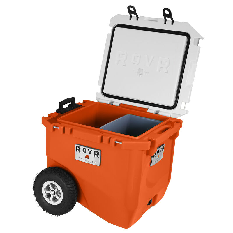RovR RollR 45-Qt. Wheeled Cooler with Collapsible LandR Bin image number 3