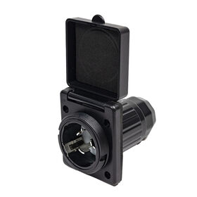 Electric World 50A RV Inlet in Black