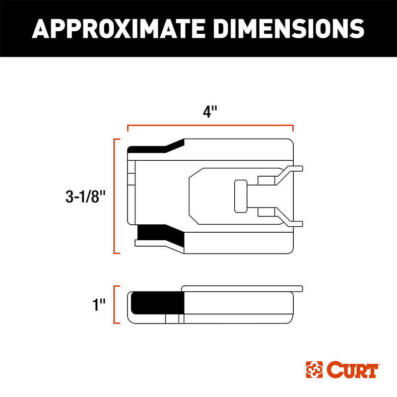 Curt TriFlex Electric Trailer Brake Controller, Proportional image number 2