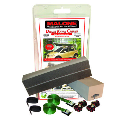 Malone Deluxe Kayak Carrier with Tie-Downs