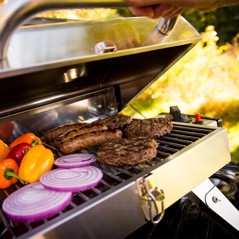 GrillPro Stainless Steel Tabletop Propane Grill image number 8