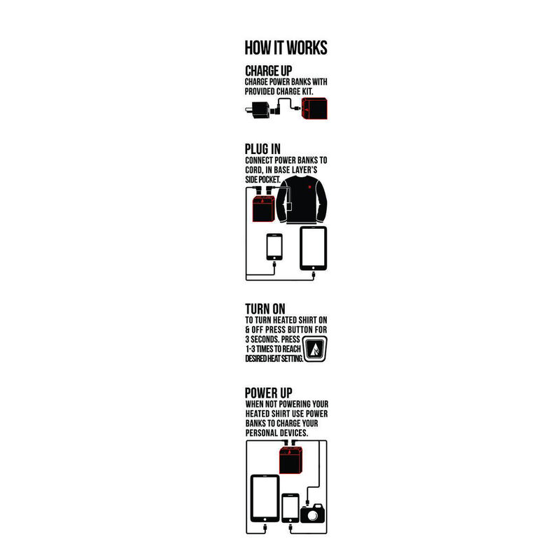 Temp360 Men's 5V Battery Heated Base Layer Shirt image number 9