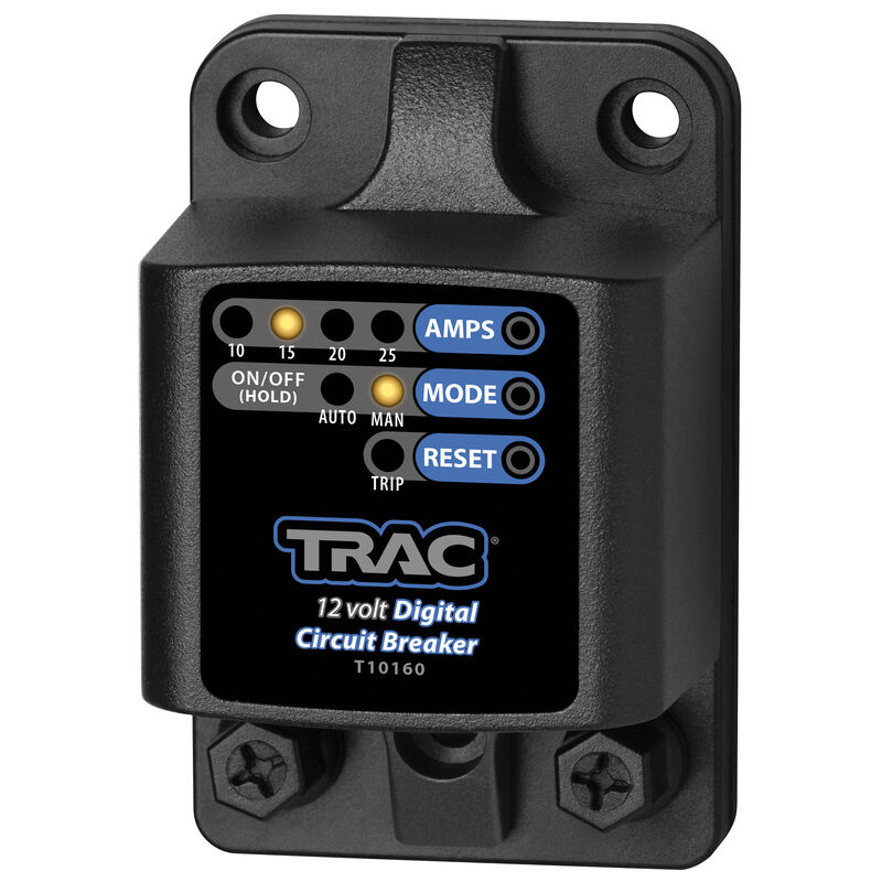 TRAC Digital Circuit Breaker, 10-25 Amps image number 1