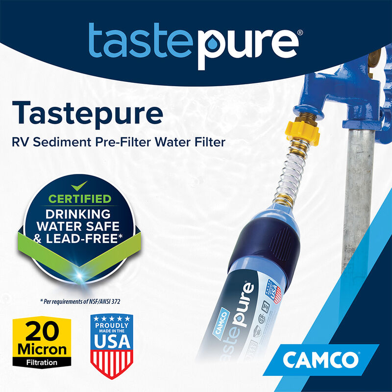 Camco Tastepure RV Sediment Pre-Filter Water Filtration image number 11