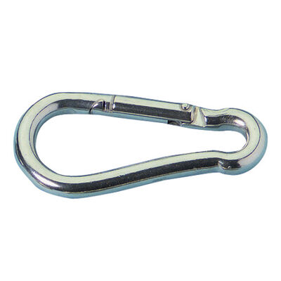 Stainless Steel Snap Hook, 11/16" eye, 2000-lb. break strength