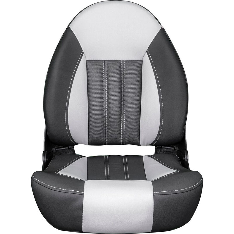Tempress ProBax Orthopedic Boat Seat, Black/Gray/Carbon image number 2