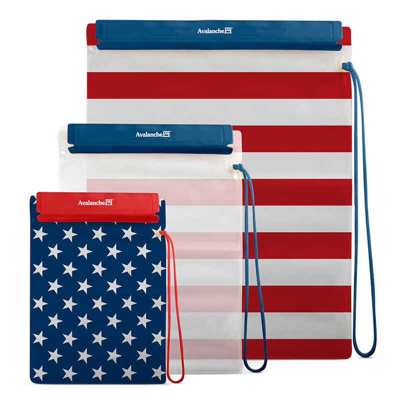 Avalanche Americana Water-Resistant Dry Bags, 3-Pack image number 1