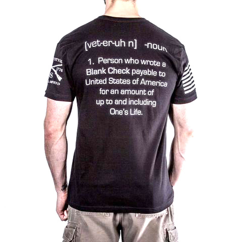 Grunt Style Men's Blank Check Short-Sleeve Tee image number 2