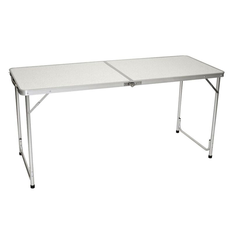 Fold 'N Half Aluminum Table, 5' image number 3