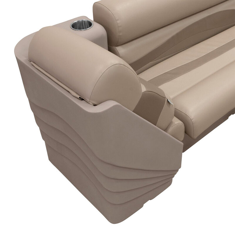 Wise Premier Pontoon Boat Seat Lean-Back Lounge, Right Side image number 4