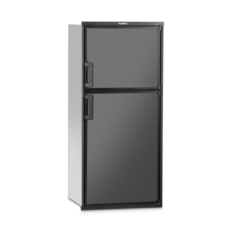 Dometic Americana II Refrigerator Door Panels, Black Matte Aluminum, Fits DM 2672/2682 image number 1