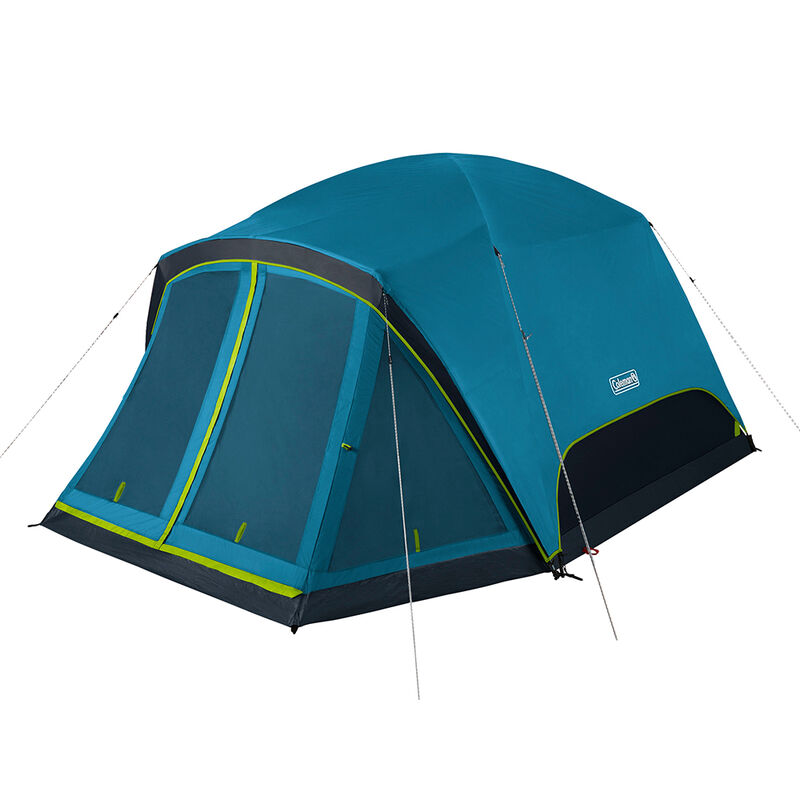 Coleman Skydome 6-Person Screen Room Camping Tent with Dark Room Technology image number 1