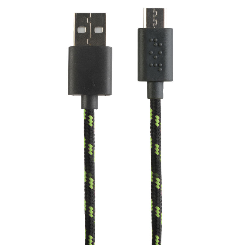 FuseBox Sync & Charge Braided Micro USB Cable, 6' image number 1