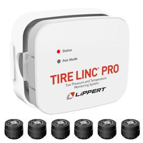 Lippert Tire Linc PRO RV TPMS Tire Pressure Monitoring System, 6-Tire Sensor Kit