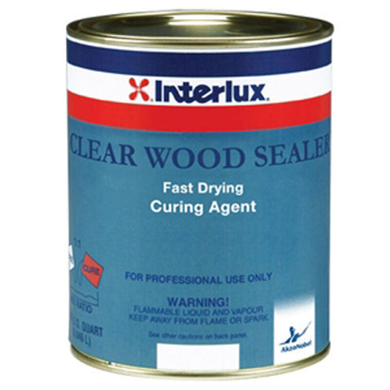 Interlux Clear Wood Sealer Curing Agent, Quart image number 1