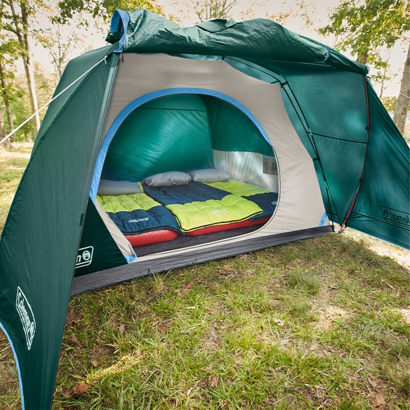 Coleman Skydome 6-Person Camping Tent with Full-Fly Vestibule, Evergreen image number 7