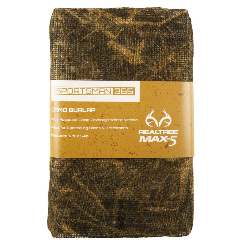 Sportsman 365 Camo Burlap, Realtree Max-5 image number 1