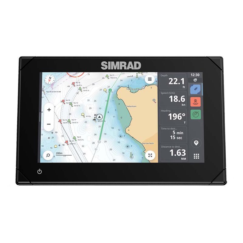 Simrad NSX 3007 7" Combo Chartplotter Fishfinder - Display Only - No Transducer image number 1