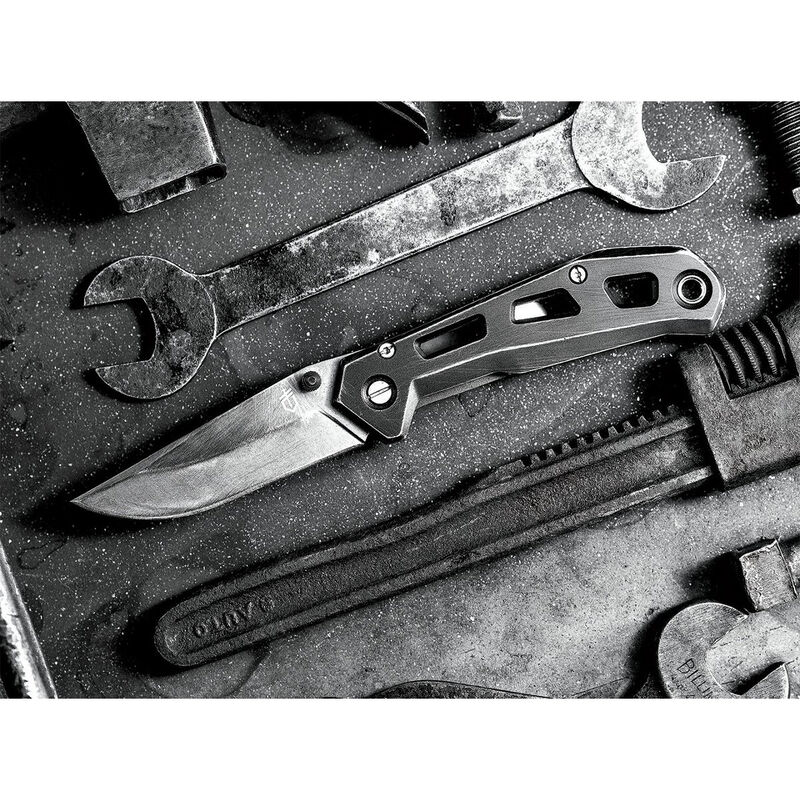 Gerber Airlift Knife and Wallet Set-Silver image number 3