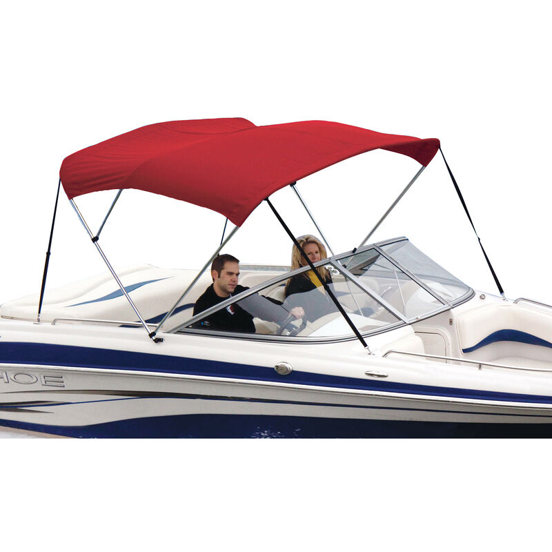 Bimini Top Sunbrella Fabric and Boot Only, 3-Bow 6'L, 46"/54"H, 79"-84"W image number 11